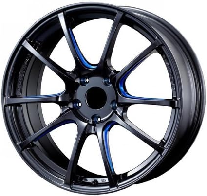 WEDS WedsSport-SA55M Wheel 19x10.5 Offset +24 (Black Blue Machine)