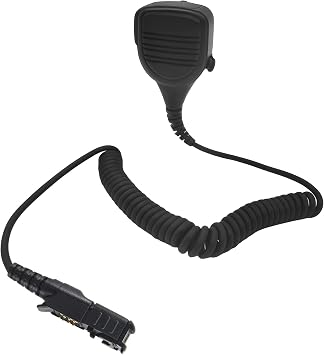 Shoulder Speaker Mic Compatible with Motorola Radios XPR 3500e XPR 3300e 3500 3300 XPR3500e XPR3300e XPR3500 XPR3300 DP2000 DP2400 DEP XIR PMMN4075, Noise Reduction Remote Shoulder Microphone