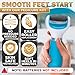 Foot Callus Remover Tool | Batteries Not Included – High-Speed Foot Grinder with Easy-to-Replace Roller – On-The-Go Electric Callus Remover for Feet | Pedicure Tools for Feet Smoothing