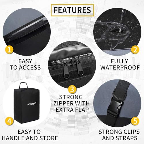 MIDABAO 20 Cubic Feet Car Roof Bag