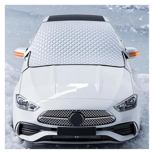 Pare-soleil avec fenêtre latérale bâche couverture pare-brise de voiture
