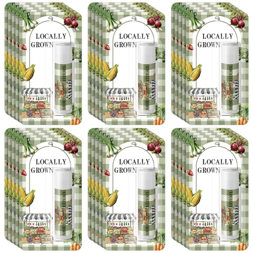 Sacubee 30 Pack Locally Grown Baby Shower Games Prizes Party Gifts Bulk Lip Balms Favors for Winners Adults Guests Gender Reveal Favors Decorations Baby Shower Souvenirs Gift Bags Stuffers