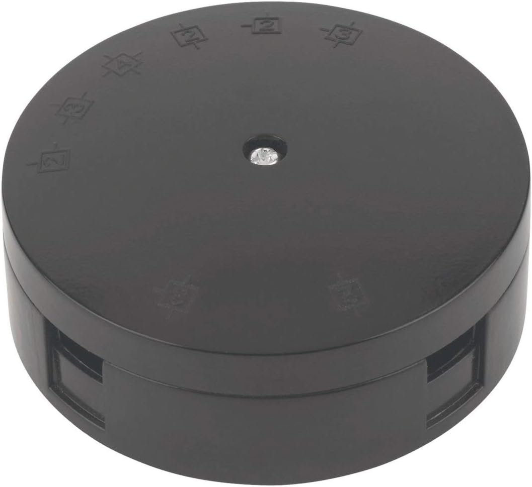 30A 3-Terminal Heavy Duty Junction Box Black