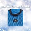 Running Buddy Fanny Pack Waist Pouch - Water-Resistant Gym Belt - Magnetic Closure Waist Belt - Bounce-Free Fit Fanny Pack for Men - 3.75 x 4 in, Mini Blue