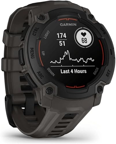 Miniatura 4 de Garmin Instinct E 1.772 in, reloj inteligente GPS resistente para exteriores, monitoreo de salud 247, frecuencia cardíaca basada en la muñeca, hasta