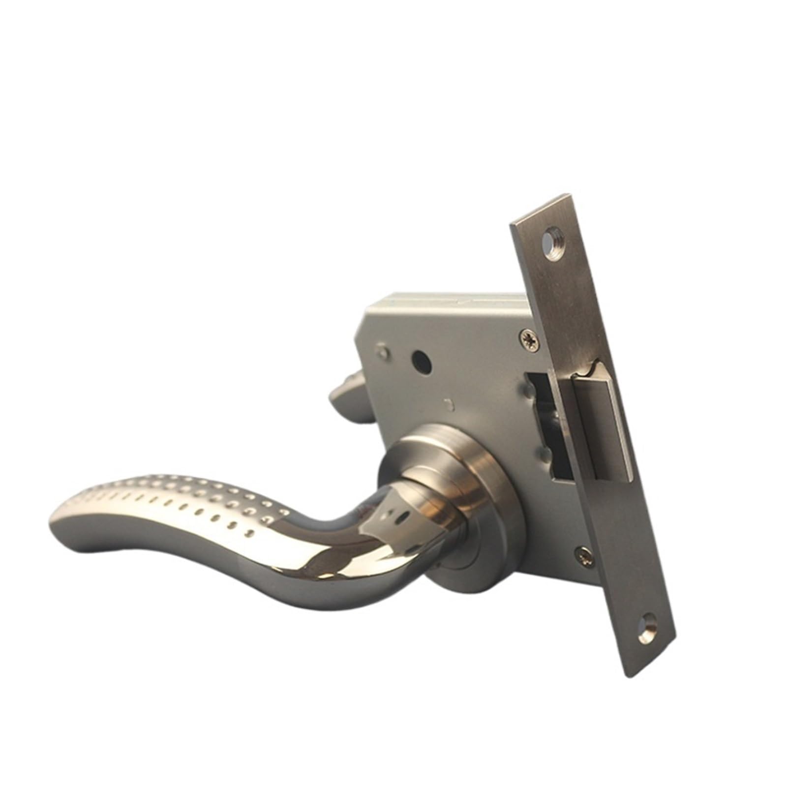 Aepqbgqj One Color Stainless Steel Split Lock Accessories Single Latch Stamped Fire Door