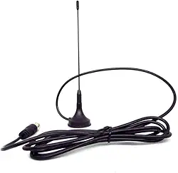Mini Antena Interna para TV Digital LE-3094-14 Lelong HDTV UHF VHF Cabo Coaxial 1,5 Metro