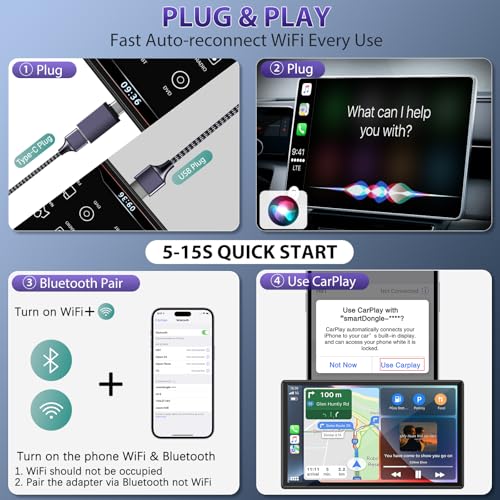 Tkasio BY960G Wireless Carplay Adapter thumb #4