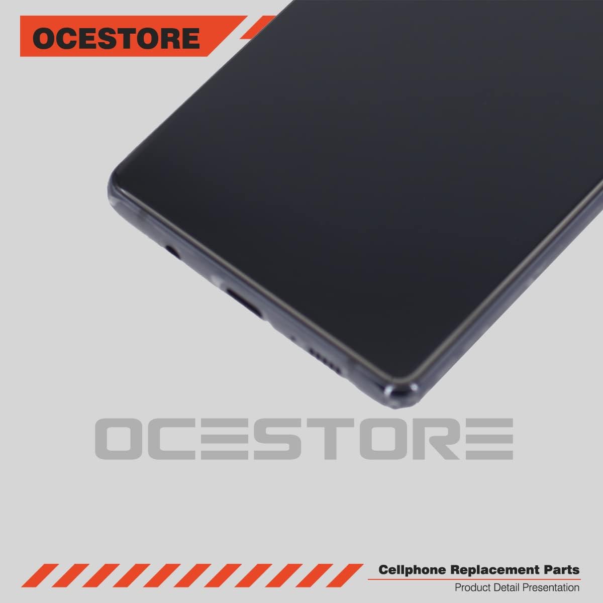 ocestore a716 screen replacement lcd display touch screen digitizer assembly with frame compatible with galaxy a71 5g a716 black