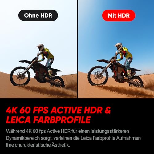 Insta360 Ace Pro 2 Pack Standard - Caméra d'action 8K, Appareil Photo vidéo étanche, Objectif Leica, capteur 1/1,3", HDR 4K, écran Rabattable, Audio Pro, pour vlog, Moto, Sport, Voyage, Ski - 9