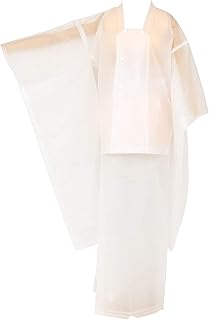 [SOUBIEN] ソウビエン 雨コート 二部式 着物 [振袖用] 半透明 レインコート レディース 和装