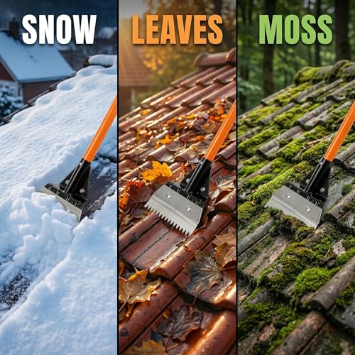 47.7'' Heavy-Duty Shingle Removal Shovel
