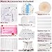 Wedding Day Emergency Kit for Bride, 39 Pc Essential Items for Brides Daily Use Women Wedding Gift, Travel Kit Personal Care Survival Set With Bride Makeup Bag - Wedding Emergency Kit Supplies (White)