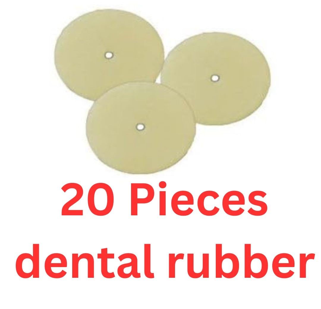 Dental Rubber Disc For BattisI (Pack of 2 Total 20 Pieces 2X10=20) 4