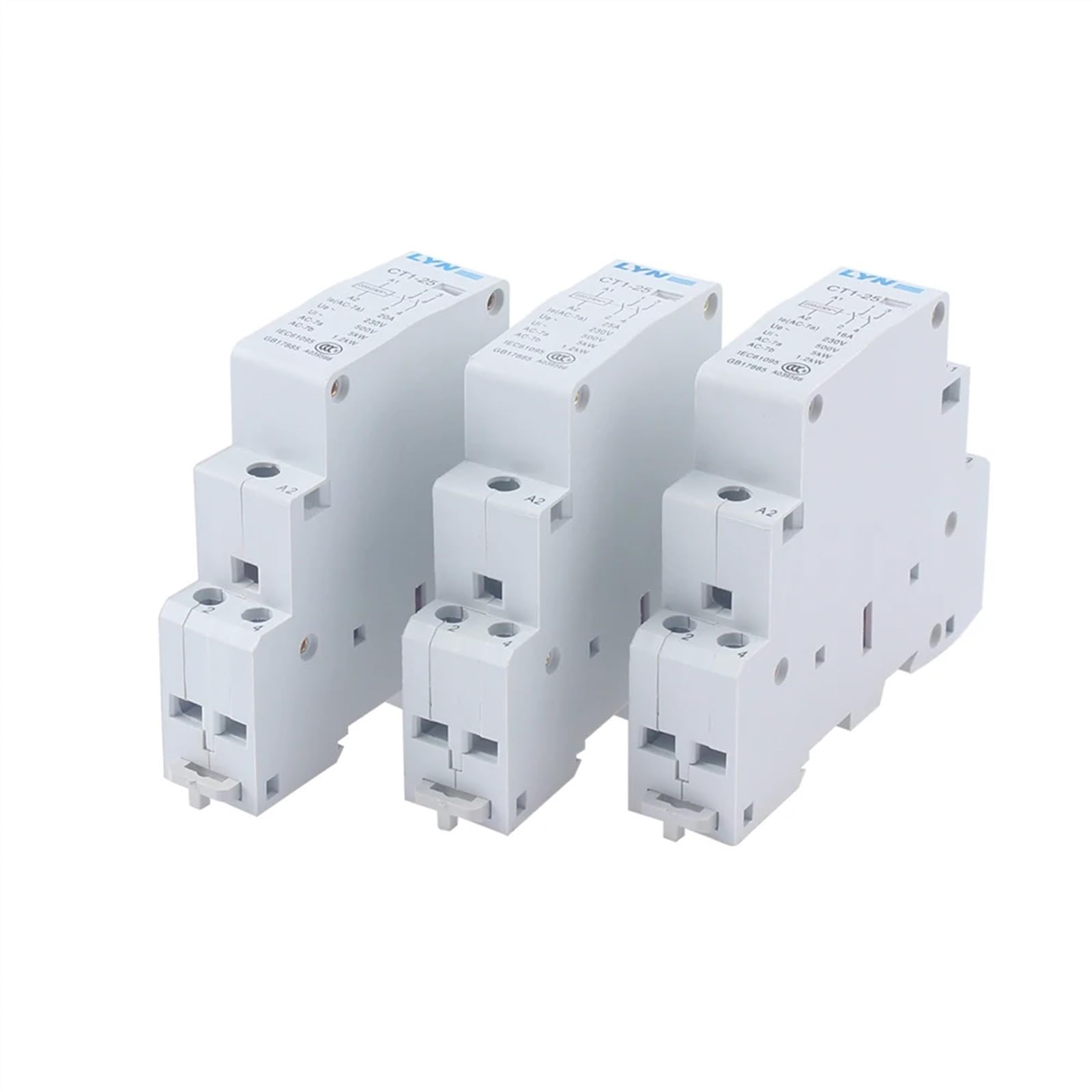 CT1-25 2P 16 A 20 A 25 A 220 V/230 V 50/60 Hz Szyna DIN gospodarstwo domowe AC Modułowa ochrona 2NO 1NO1NC 2NC Kontakt (2no-16A)