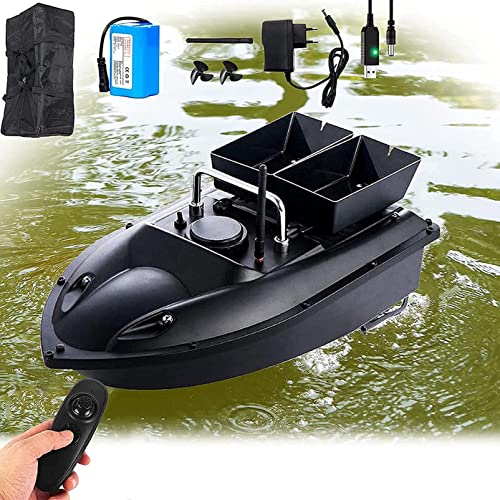 Bateau de pêche télécommandé 1,5 kg de charge anti-herbe