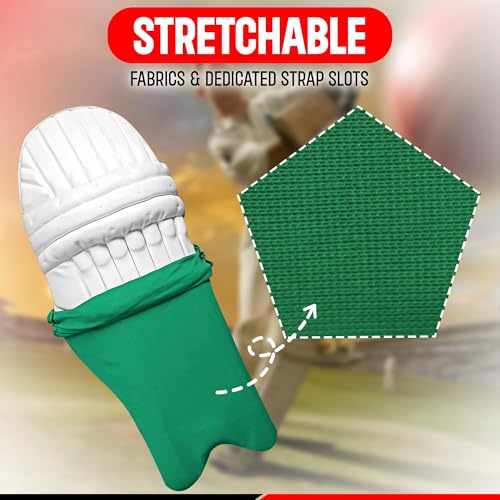image for KM SPORTS Cricket Batting Pads Covers – Waterproof, Durable & Stretc