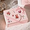 200 Pcs Valentines Day Heart Stickers for Journals Cards Gift Wrapping Scrapbooks DIY Crafts, Heart Stickers,Pink Red Love Theme Premium Craft Supplies #4