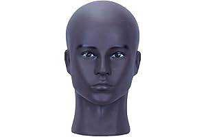 Cosmetology Mannequin Head for Wig Making, Makeup and Eyewear Display