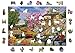 Wooden.City Puzzle da 500 +5 pezzi in legno per la primavera - Campagna giardino casa puzzle per bambini e adulti - puzzle panoramico paesaggio naturale con pezzi insoliti animali - piccolo puzzle