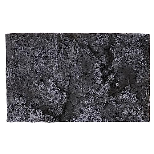 POPETPOP Reptile Tank Background : 3D Terrarium Background Aquarium Background 3D Wall Backdrop for Lizard Snake Gecko Spider