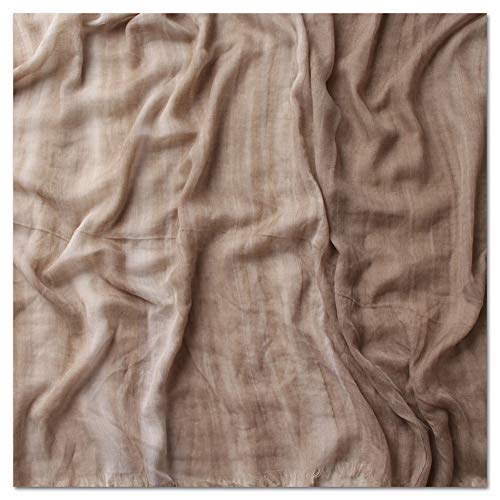 Écharpe dame longue au fini dégradé et franges délicates - 5