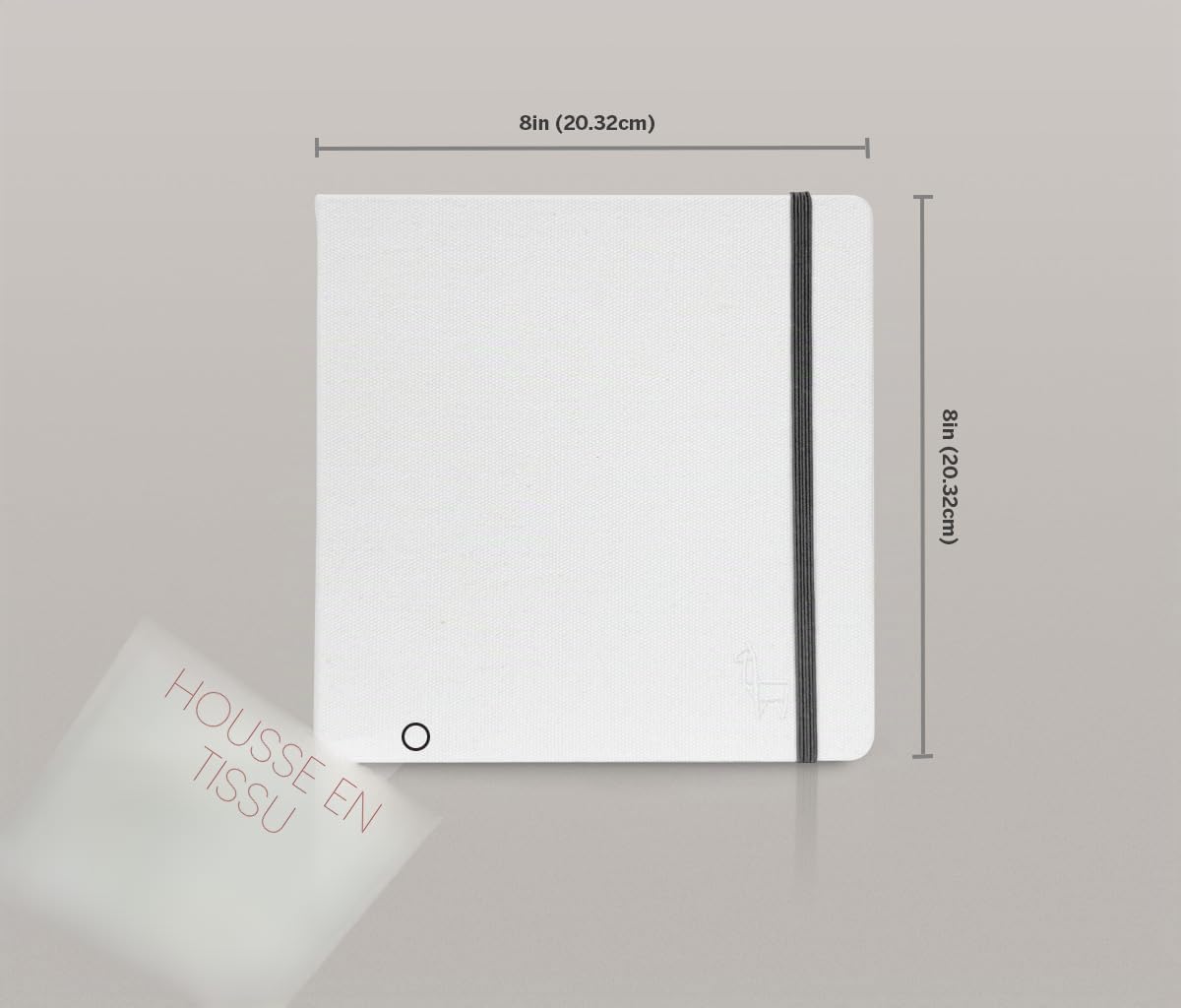 ETCHR- Sketchbook Carré 20.4cm x 20.4cm 230g 100% Coton 52 Pages Grain Fin Etchr Lab