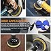 Rustark 4 Sizes Microfiber Polishing Buffing Pads Kits Removing Wax with 3