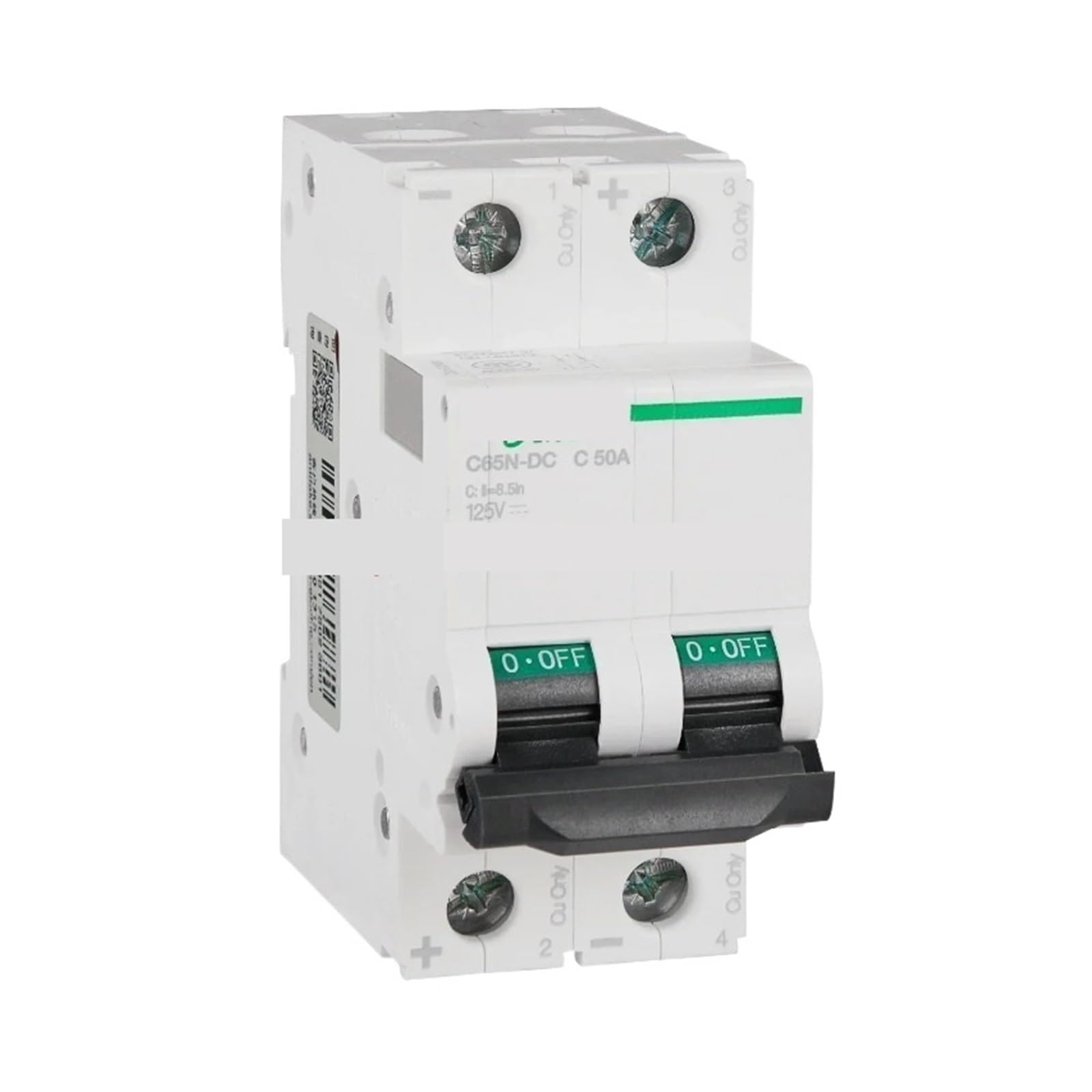 Disjoncteur miniature DC 1P 6A IC65N-DC pour la protection des circuits électriques continus