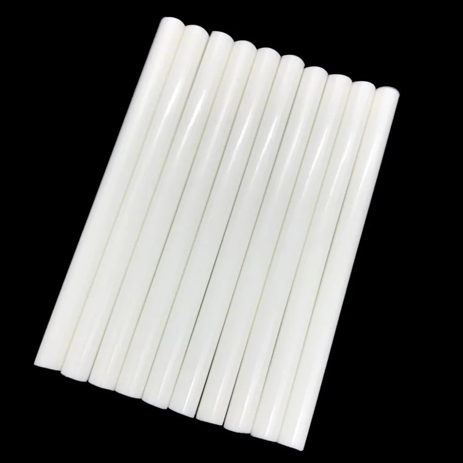 Bâtons de Colle Chaude Lot de 50 bâtons de Colle thermofusible de Couleur Blanche de 7 mm for réparation Audio de Voiture