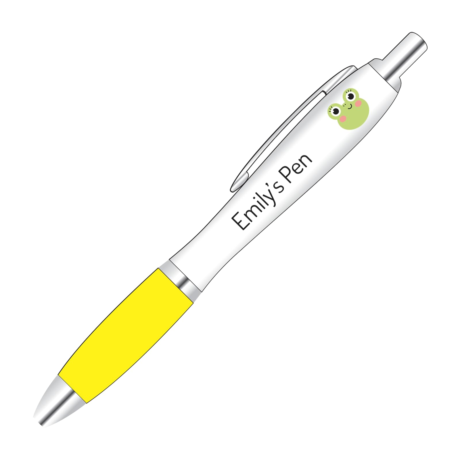 You Personalise frog Personalised Pen – Black Grip