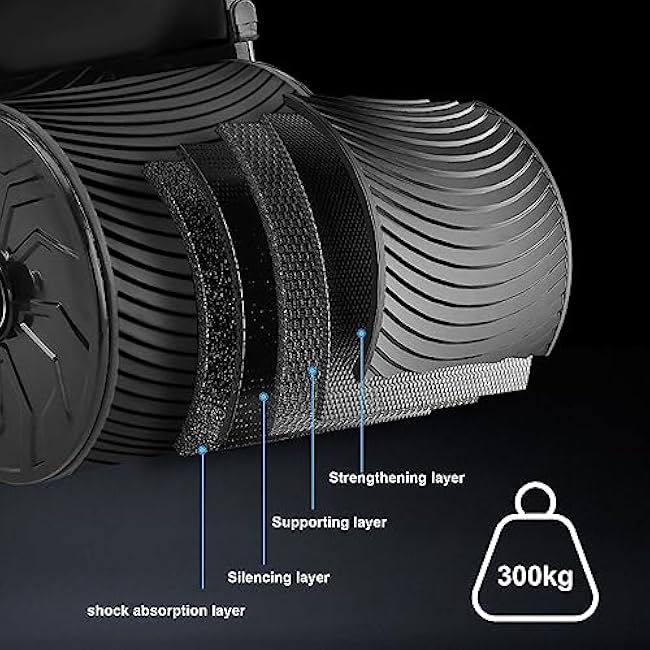 Elbow Support Automatic Rebound Abdominal Wheel,Ab Roller for Abdominal Exercise Machine,Dolly Core Strengthening Trainer Fitness Belly Training Ab Roller