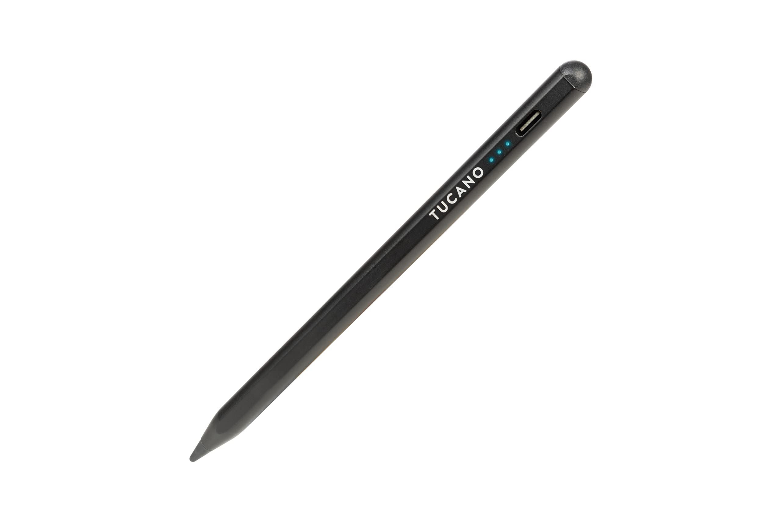 Tucano Universal Active Stylus Pen - Eingabestift für Alle gängigen Smartphones, iPads, Tablets - Schwarz