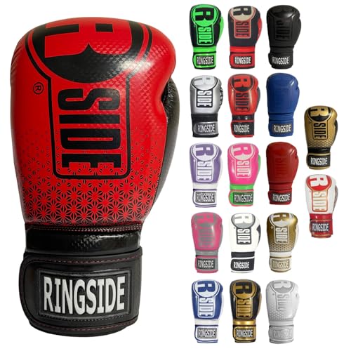 Image of Ringside Apex Bag Gloves, IMF-Tech Boxing Gloves with Secure Wrist Support, Synthetic Boxing Gloves for Men and Women