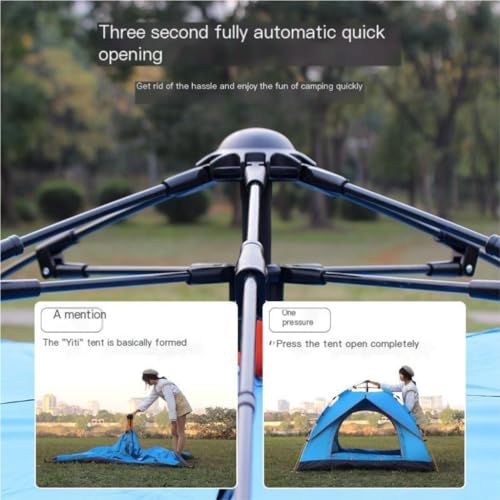 Carpa portátil automática ligera y espaciosa para camping miniatura 4