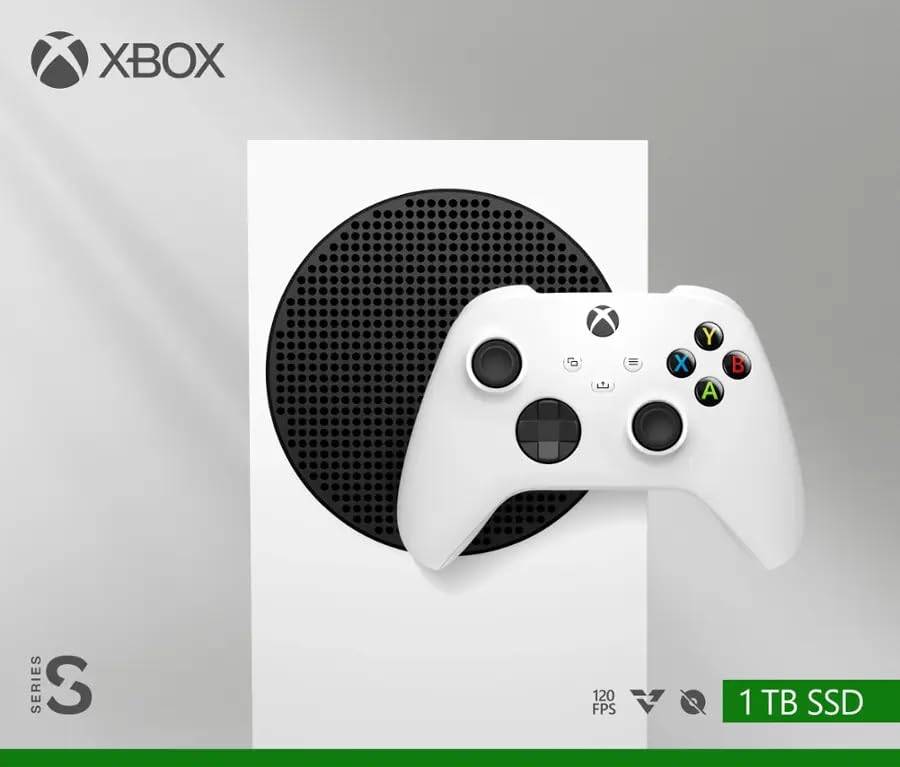 Microsoft Xbox Series S 1TB All-Digital Console (Robot White