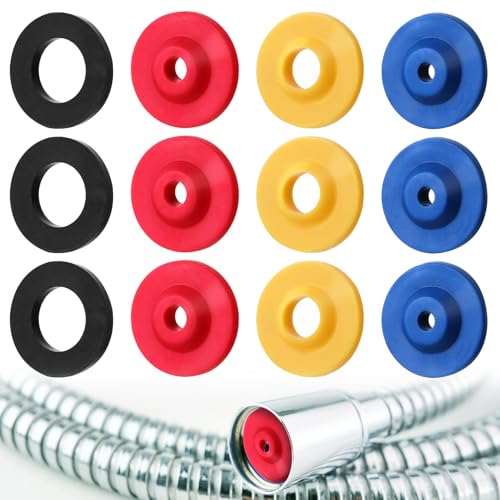 12 Stück Wasser Durchflussbegrenzer Dusche,Wassersparer Durchflussbegrenzer,Dusche Wasser Spareinsatz,Silikon...