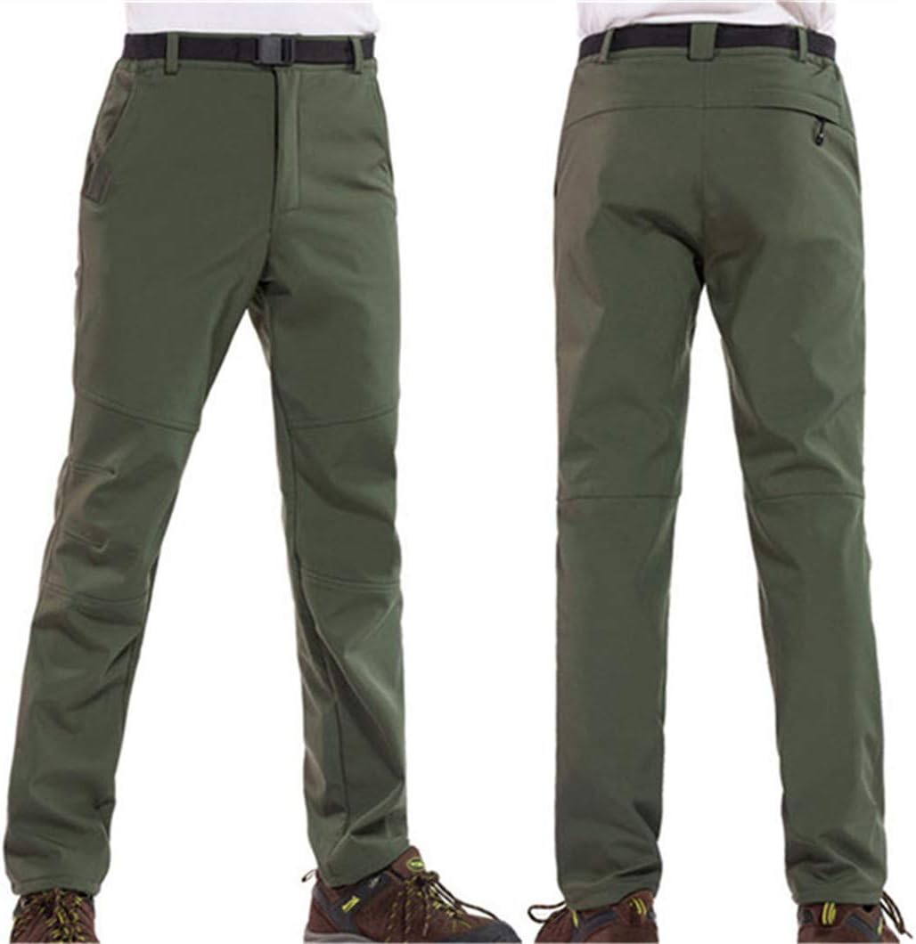 Winter Fleece Pants for Men Women Outdoor Waterproof Hiking Camping Trekking Skiing Climbing Male Sport Trousers