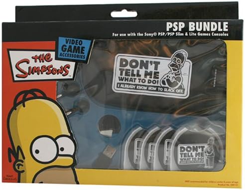 A4T The Simpsons: PSP Bundle - Homer Simpson - Dont tell me (PSP)