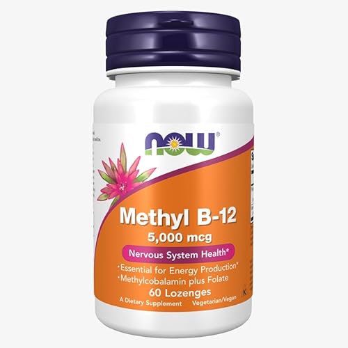 Metil B-12 5000 mcg - 60 pastillas por AHORA