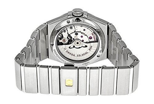 Omega Constellation Co-Axial Stainless Steel Automatic Mens Watch Black Dial Date 123.10.38.21.01.0013