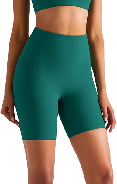 High Waisted Yoga Biker Shorts 