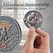 Leafence Veteran Challenge Coin Kneeling Veteran Patriotic Military Coin for Veteran Appreciation Veterans Day Gifts and Bulk Veteran Gifts (Ten Pieces)