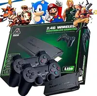 Game Stick Retrô 4K 64gb Original Versão Atualizada - 20 Mil Jogos Com 2 Controles Sem Fio - Smart Video game TV Stick - Game pendrive