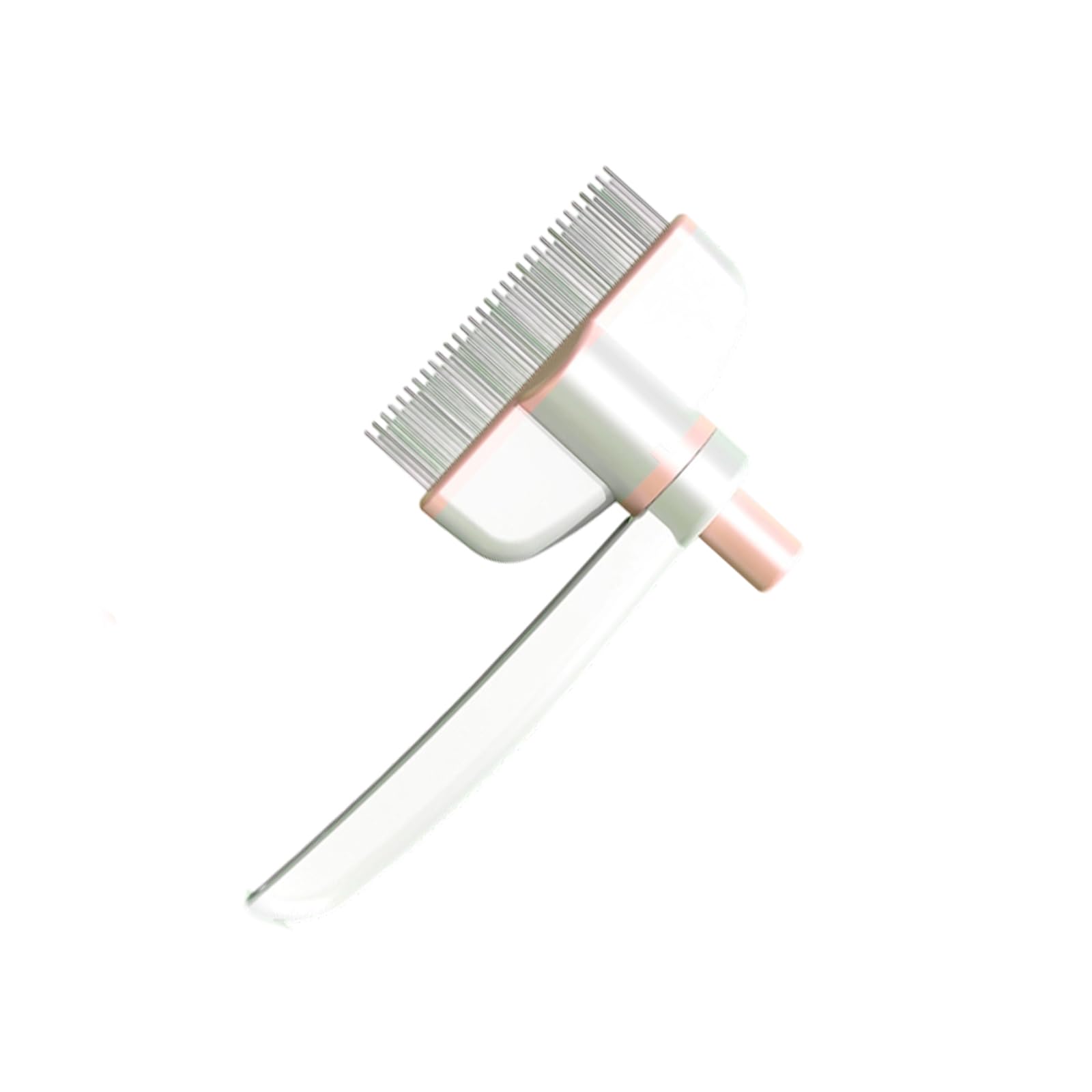 MICFENY Cat Grooming Brush For Loose Hair Removal Gentle Massaging Comb Reduces Shedding ABS