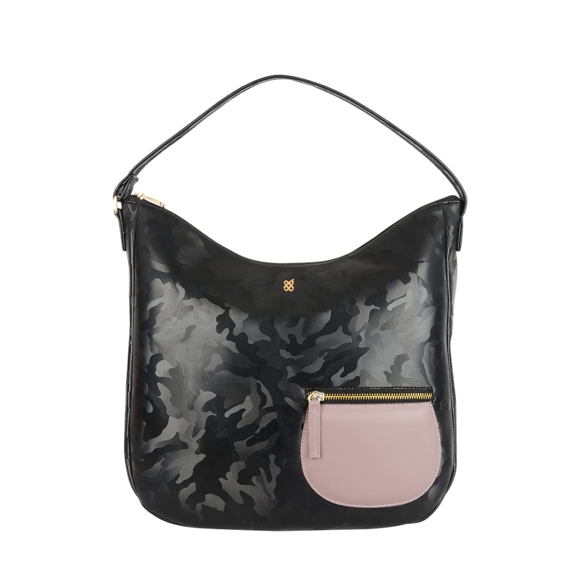 Baggit Women Black Hobo Handbag Large Size | Ladies Stylish Casual Purse Bag (B0C2Z77RJL) Amazon Price History, Amazon Price Tracker
