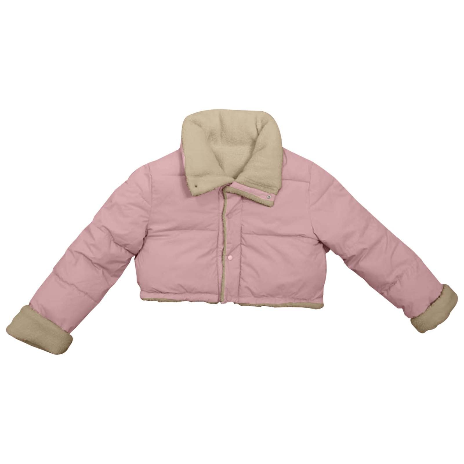 Chaqueta Mujer Abrigo Entretiempo Invierno Cazadora Plumiferos，Abrigo reversible mujer con forro sintético chaqueta cálida cremallera larga diseño holgado cuello para uso diario moderna estilo casual