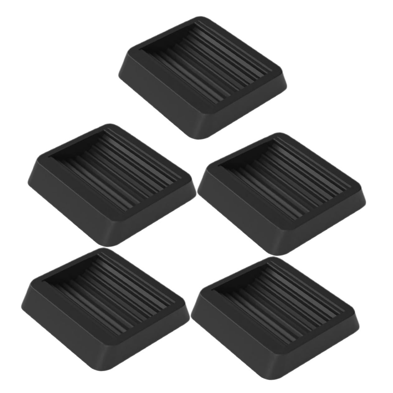 PRETYZOOM 20 Stück Rollschuh Stuhl Befestigungspad Möbel Radschlitz Pad Rad Stopp Pad Anti Rutsch Pad Tpu Rad Pad Radzubehör Rad Slop Pad Rad Pad Zum Stoppen Des Verrutschens