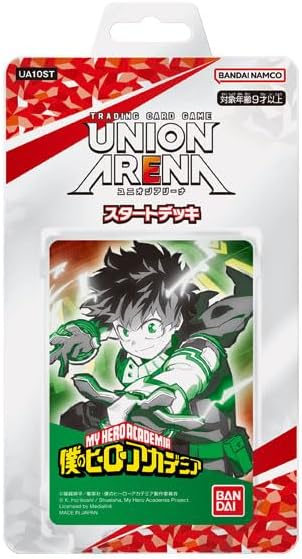 BANDAI UNION ARENA Starter Deck My Hero Academia [UA10ST] Pack