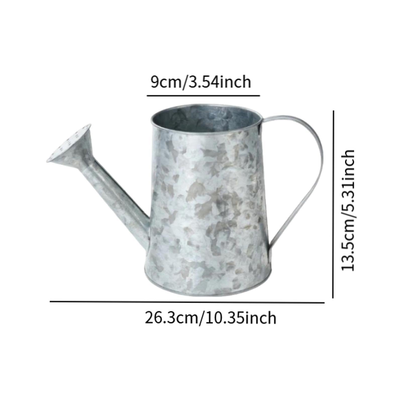 Amazon | ShengQuanHao アンティークじょうろ金属レトロデザイン